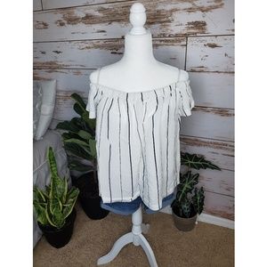 Stripped Off the Should Top